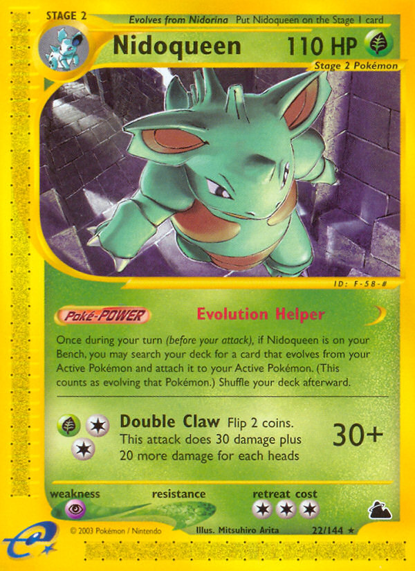 Nidoqueen (22/144) [Skyridge] | Rock City Comics