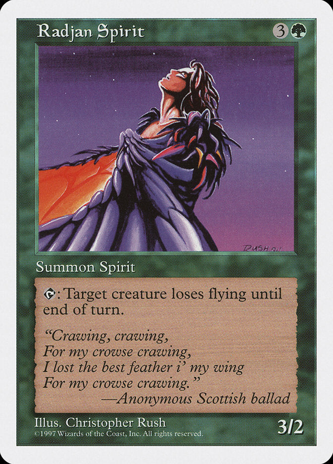 Radjan Spirit [Fifth Edition] | Rock City Comics
