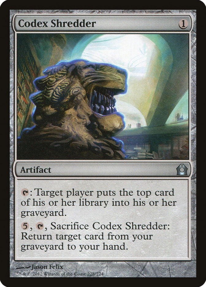 Codex Shredder [Return to Ravnica] | Rock City Comics