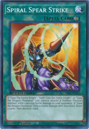 Spiral Spear Strike [SS04-ENA21] Common | Rock City Comics