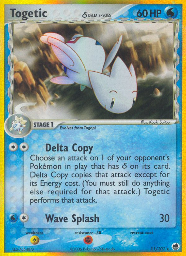 Togetic (11/101) (Delta Species) [EX: Dragon Frontiers] | Rock City Comics