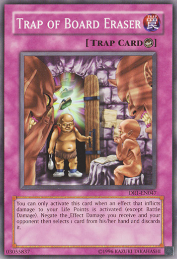 Trap of Board Eraser [DR1-EN047] Common | Rock City Comics