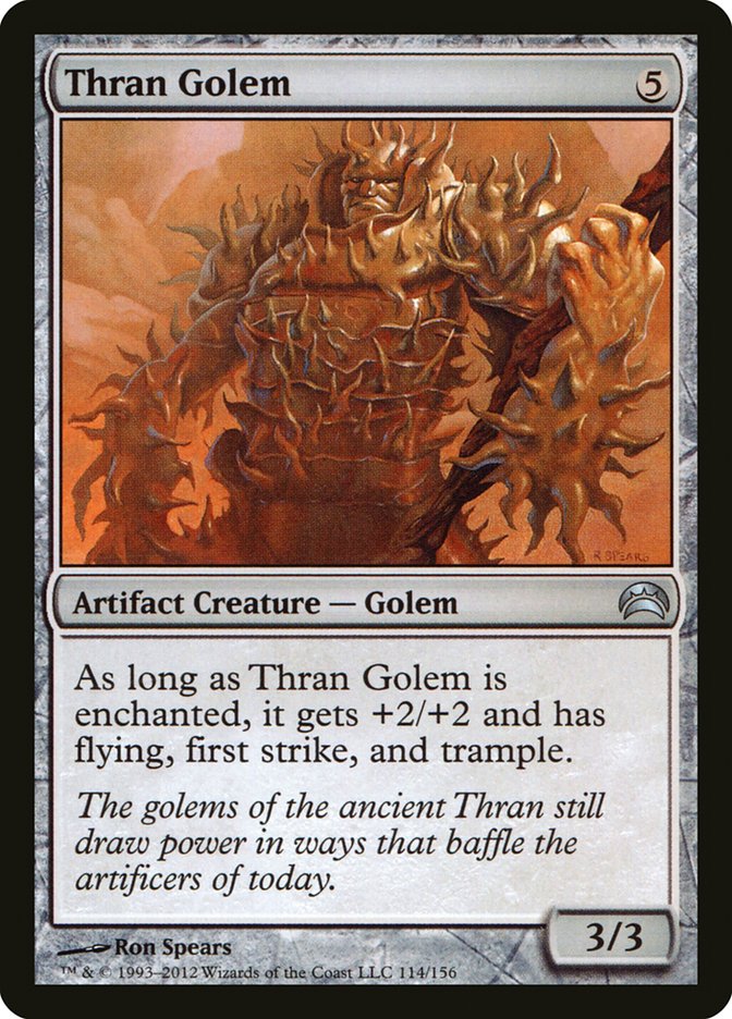 Thran Golem [Planechase 2012] | Rock City Comics