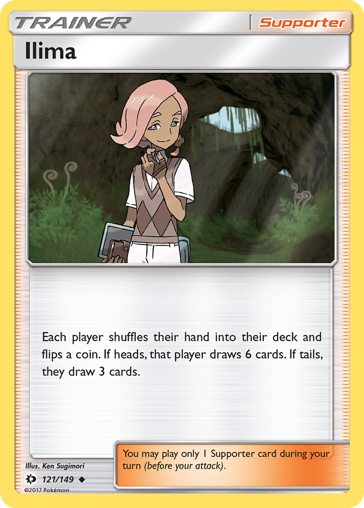 Ilima (121/149) [Sun & Moon: Base Set] | Rock City Comics