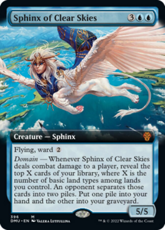 Sphinx of Clear Skies (Extended Art) [Dominaria United] | Rock City Comics