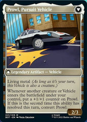 Prowl, Stoic Strategist // Prowl, Pursuit Vehicle [Universes Beyond: Transformers] | Rock City Comics