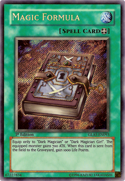 Magic Formula [GLAS-EN093] Secret Rare | Rock City Comics