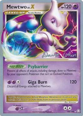 Mewtwo LV.X (144/146) (Stallgon - David Cohen) [World Championships 2009] | Rock City Comics