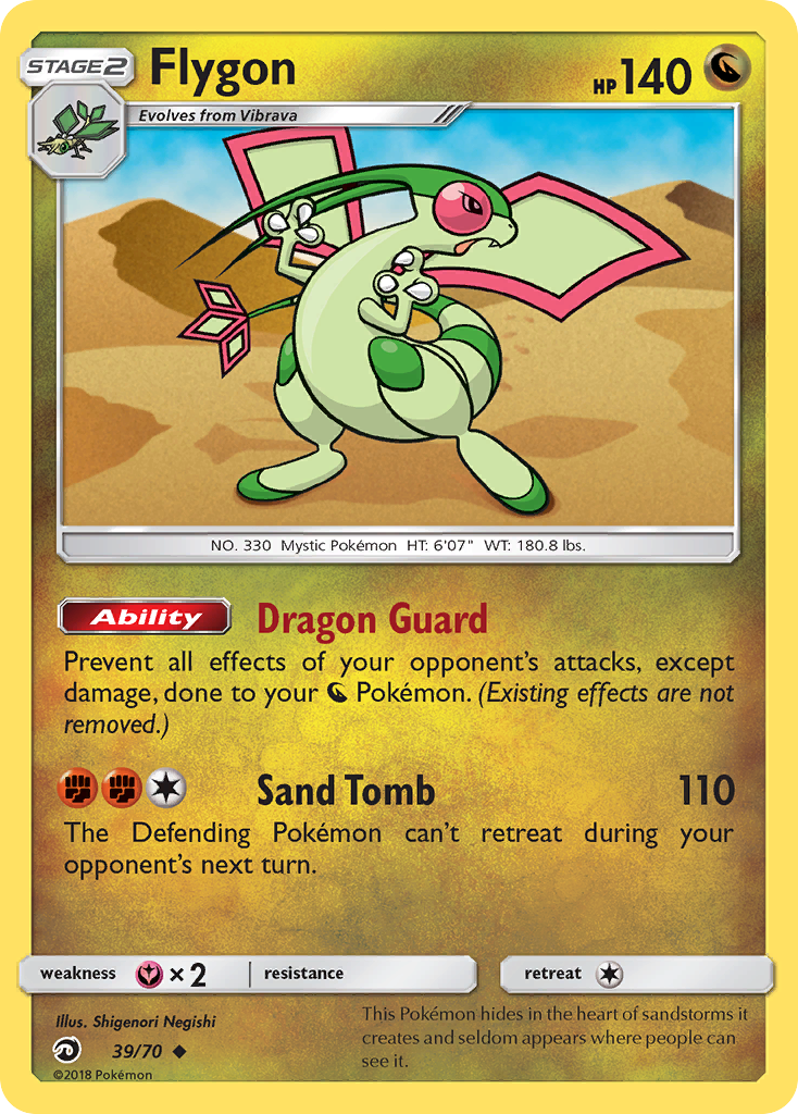 Flygon (39/70) [Sun & Moon: Dragon Majesty] | Rock City Comics