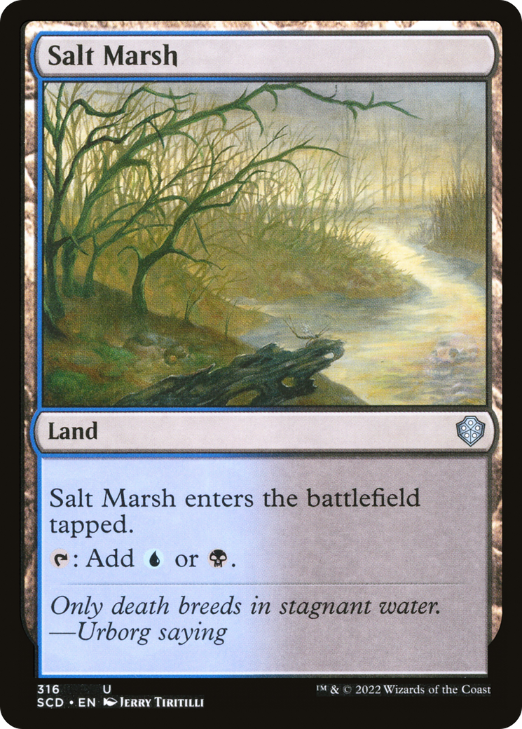 Salt Marsh [Starter Commander Decks] | Rock City Comics