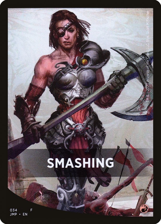 Smashing Theme Card [Jumpstart Front Cards] | Rock City Comics