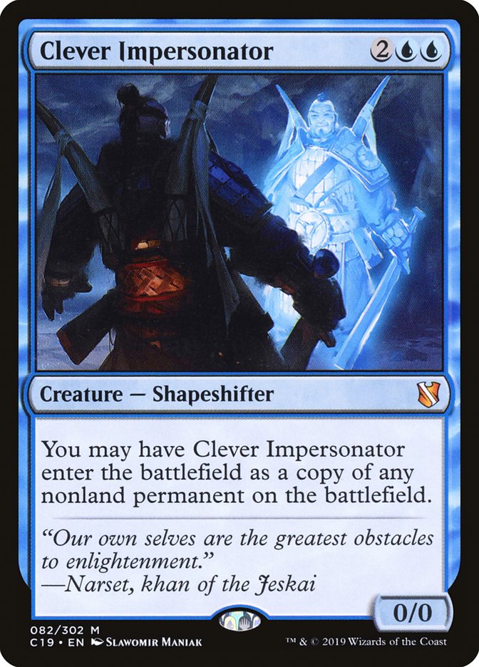 Clever Impersonator [Commander 2019] | Rock City Comics