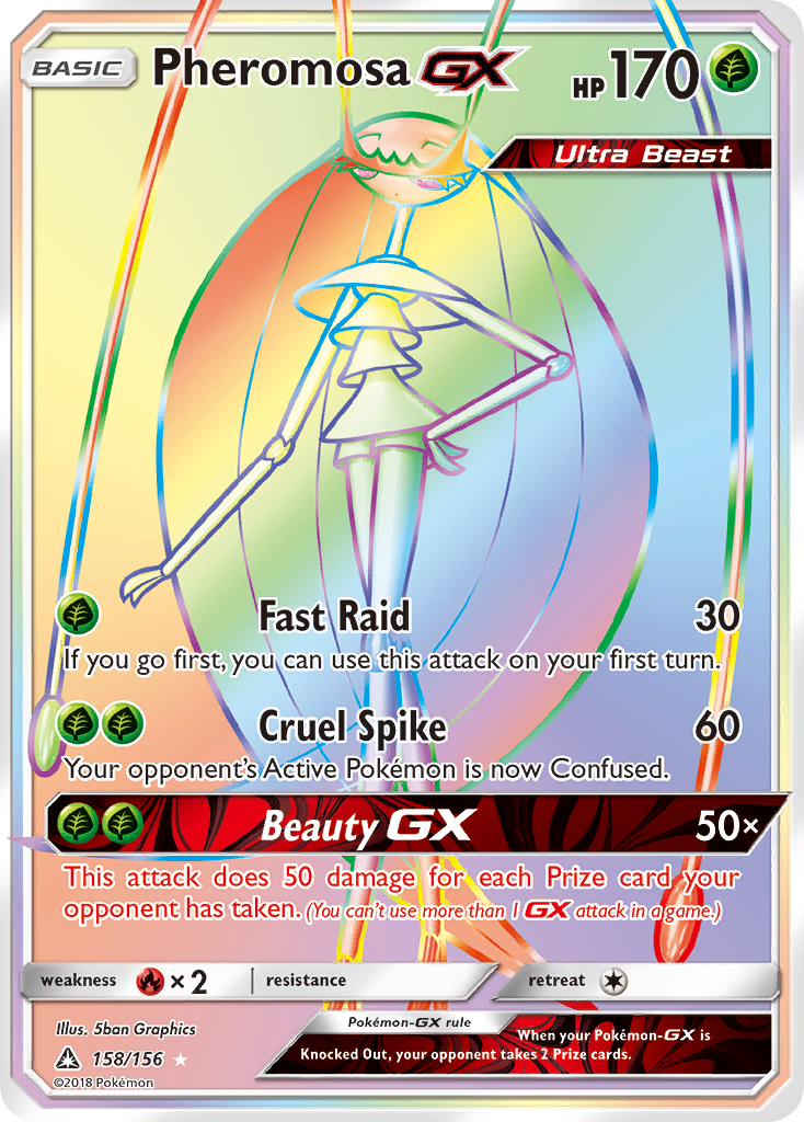 Pheromosa GX (158/156) [Sun & Moon: Ultra Prism] | Rock City Comics