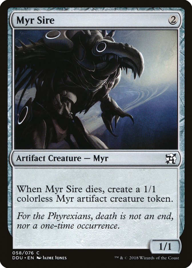 Myr Sire [Duel Decks: Elves vs. Inventors] | Rock City Comics