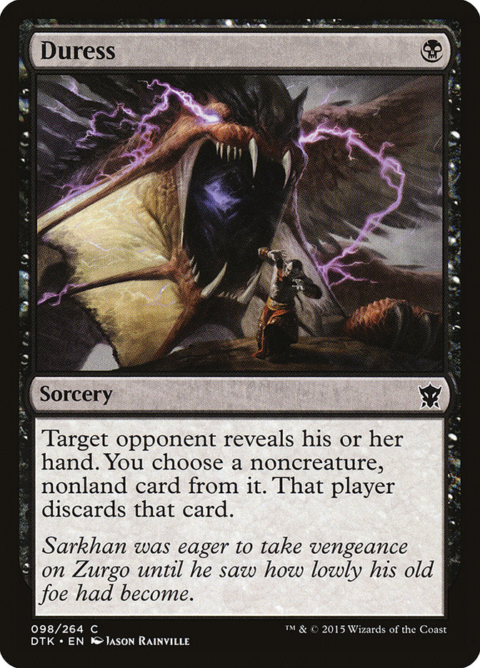 Duress [Dragons of Tarkir] | Rock City Comics