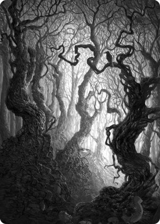 Forest 2 Art Card [Innistrad: Midnight Hunt Art Series] | Rock City Comics