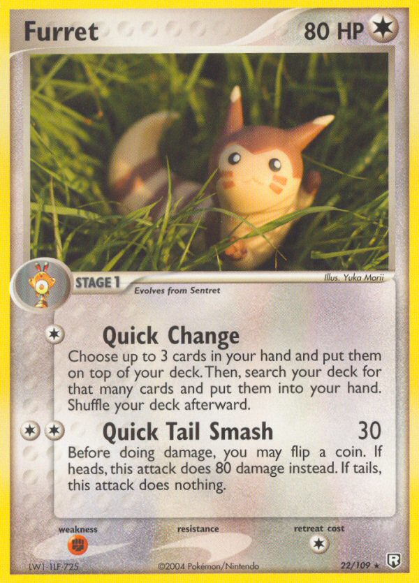 Furret (22/109) [EX: Team Rocket Returns] | Rock City Comics