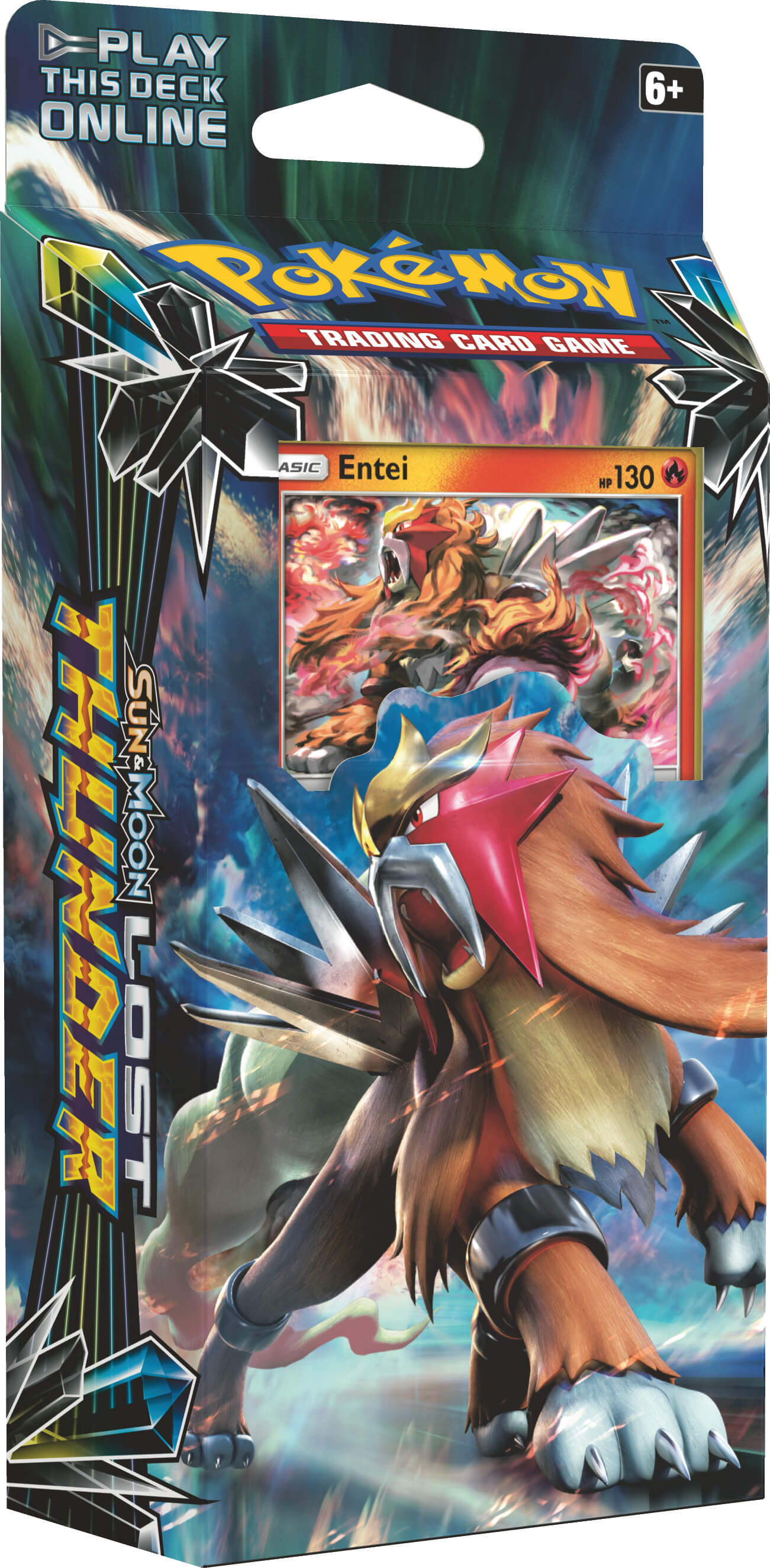 Pokemon Lost Thunder Blazing Volcano Entei Theme Deck | Rock City Comics