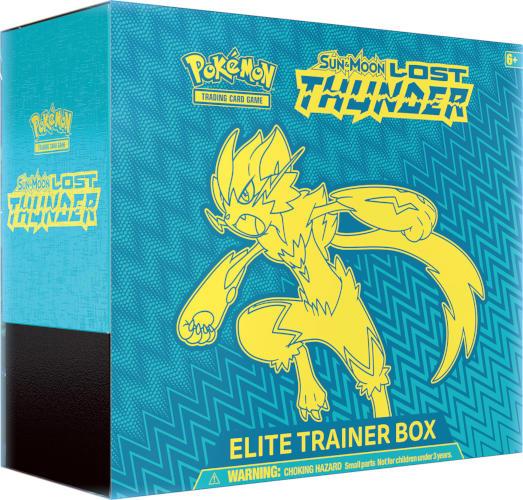 Pokemon Sun & Moon Lost Thunder Elite Trainer Box | Rock City Comics