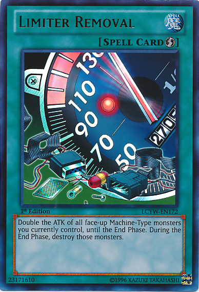 Limiter Removal [LCYW-EN172] Ultra Rare | Rock City Comics