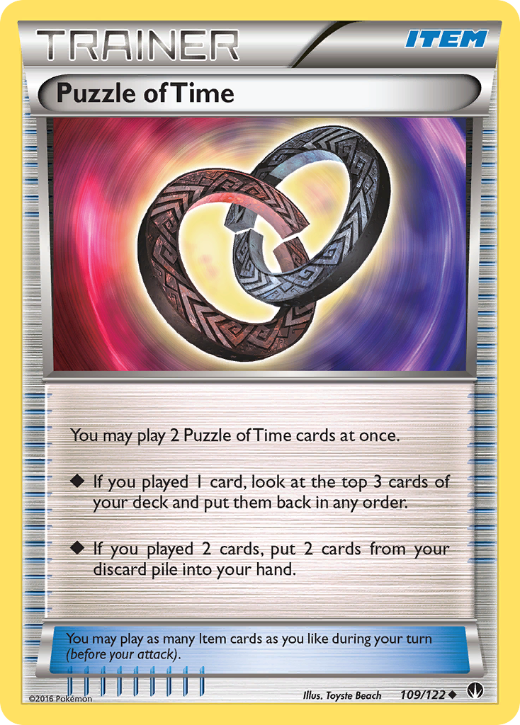 Puzzle of Time (109/122) [XY: BREAKpoint] | Rock City Comics