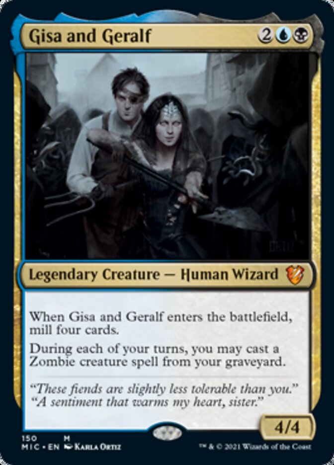 Gisa and Geralf [Innistrad: Midnight Hunt Commander] | Rock City Comics