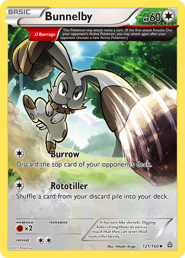 Bunnelby (121/160) [XY: Primal Clash] | Rock City Comics