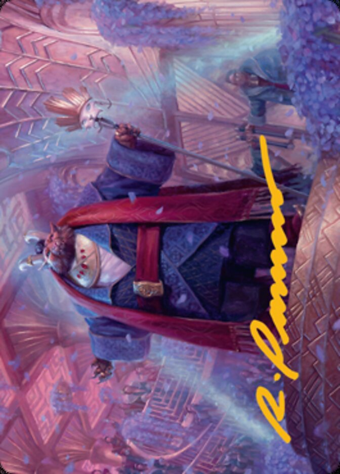 Jetmir, Nexus of Revels 1 Art Card (Gold-Stamped Signature) [Streets of New Capenna Art Series] | Rock City Comics