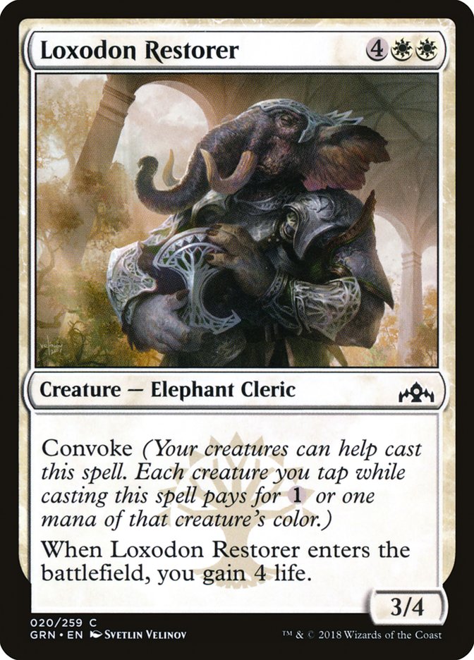 Loxodon Restorer [Guilds of Ravnica] | Rock City Comics