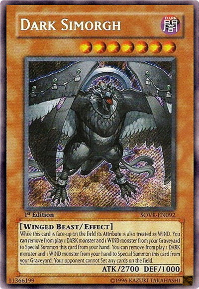 Dark Simorgh [SOVR-EN092] Secret Rare | Rock City Comics