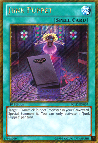 Junk Puppet [PGLD-EN007] Gold Secret Rare | Rock City Comics