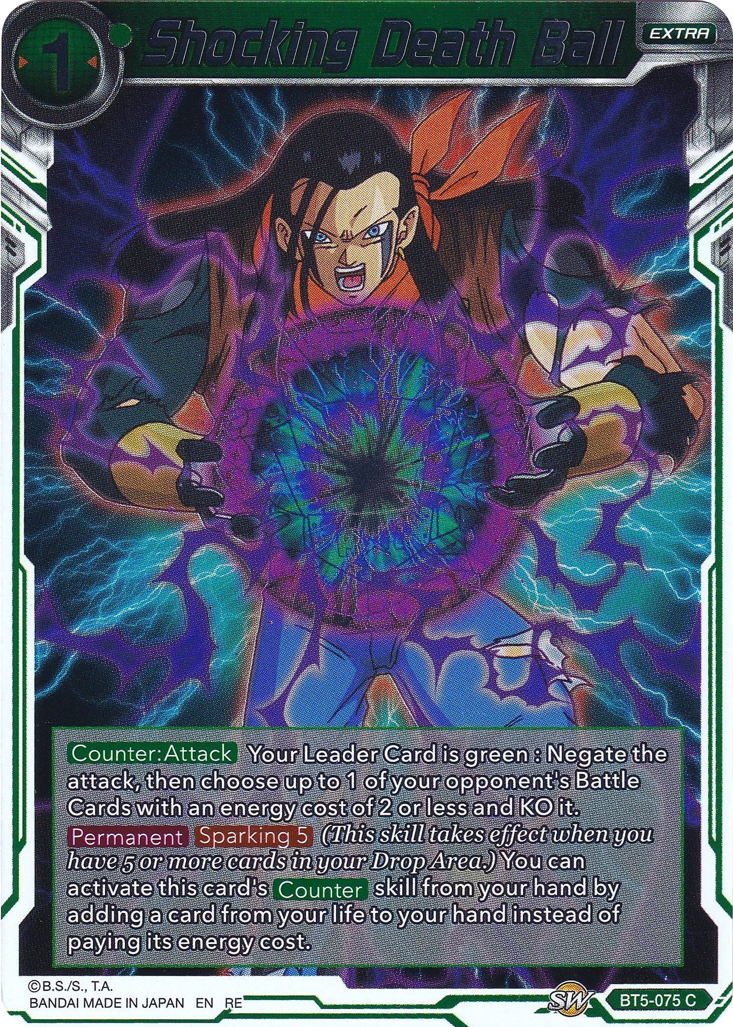 Shocking Death Ball (BT5-075) [Ultimate Deck 2022] | Rock City Comics