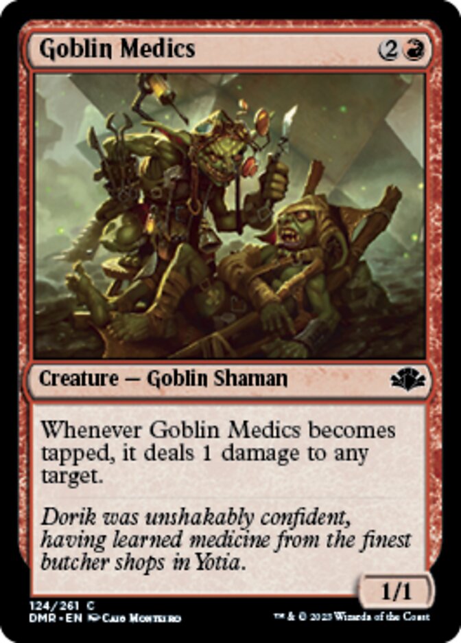 Goblin Medics [Dominaria Remastered] | Rock City Comics