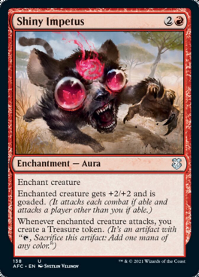 Shiny Impetus [Dungeons & Dragons: Adventures in the Forgotten Realms Commander] | Rock City Comics