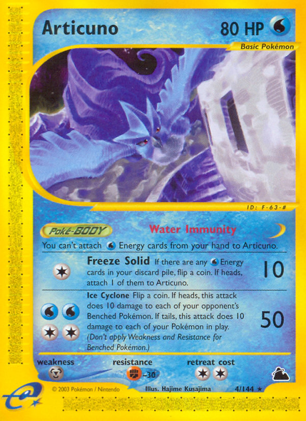 Articuno (4/144) [Skyridge] | Rock City Comics