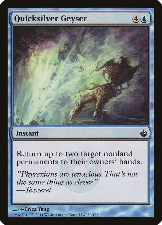 Quicksilver Geyser [Mirrodin Besieged] | Rock City Comics