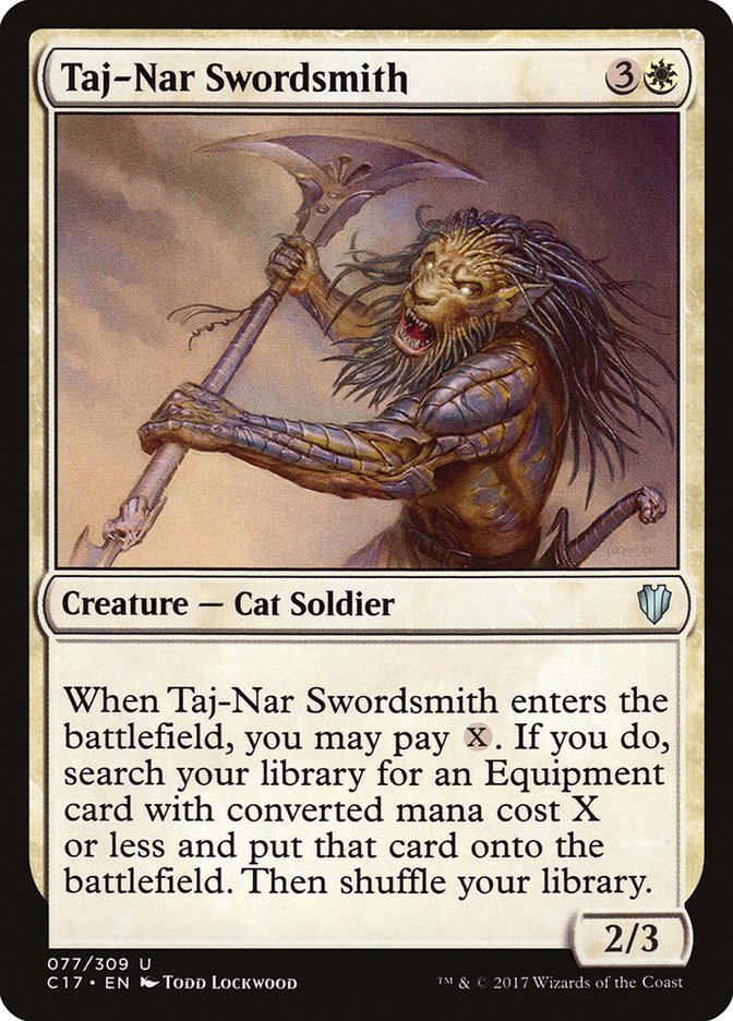 Taj-Nar Swordsmith [Commander 2017] | Rock City Comics