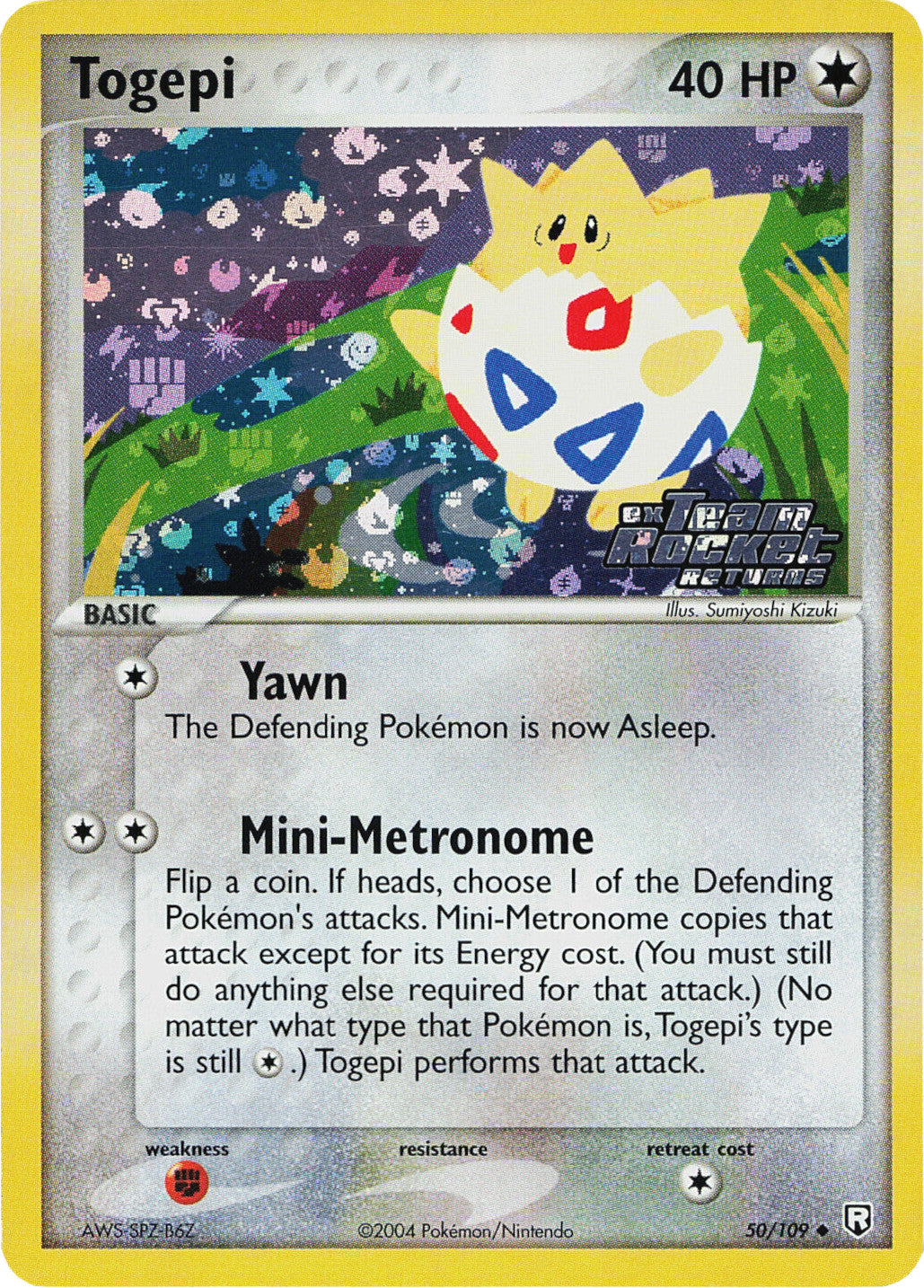 Togepi (50/109) (Stamped) [EX: Team Rocket Returns] | Rock City Comics