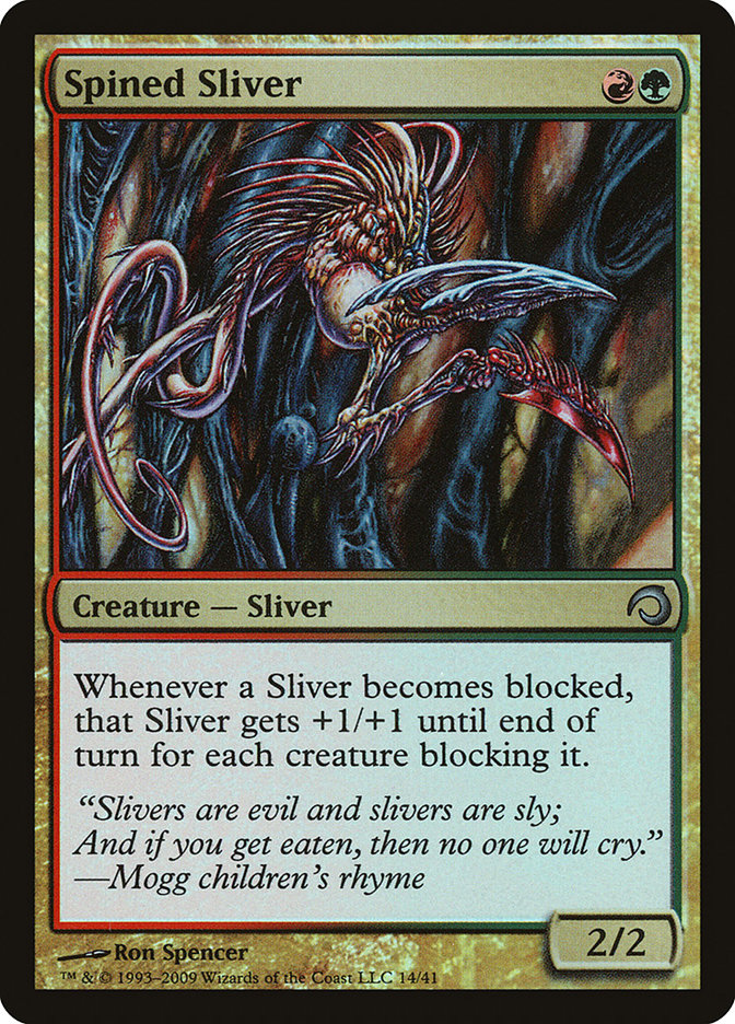 Spined Sliver [Premium Deck Series: Slivers] | Rock City Comics