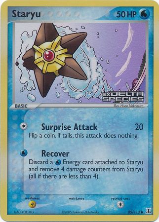 Staryu (85/113) (Stamped) [EX: Delta Species] | Rock City Comics