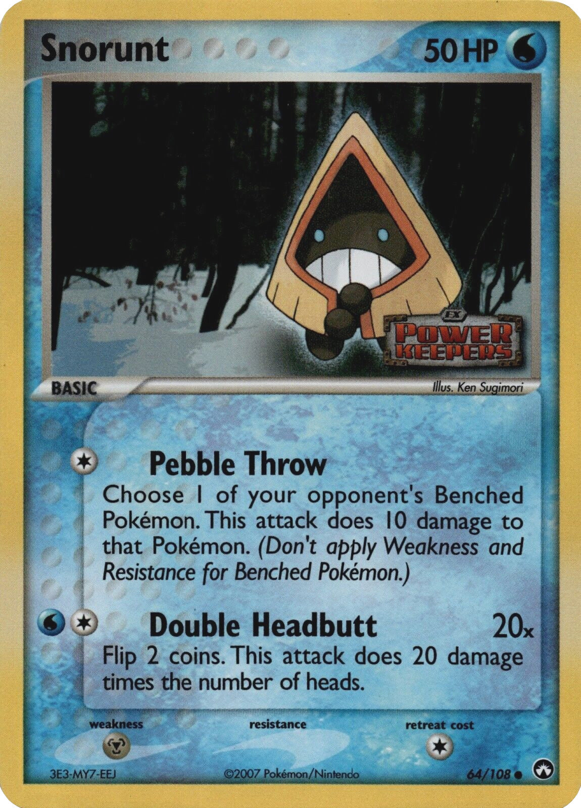 Snorunt (64/108) (Stamped) [EX: Power Keepers] | Rock City Comics