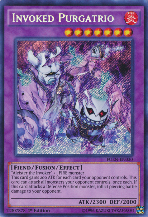 Invoked Purgatrio [FUEN-EN030] Secret Rare | Rock City Comics