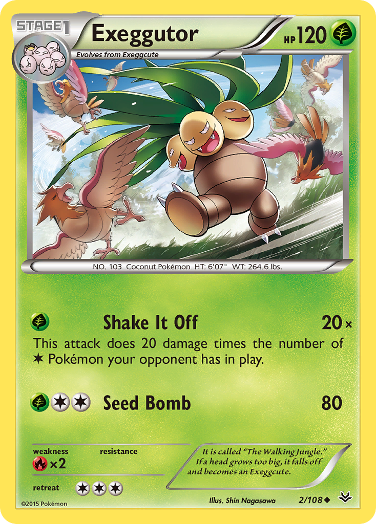 Exeggutor (2/108) [XY: Roaring Skies] | Rock City Comics