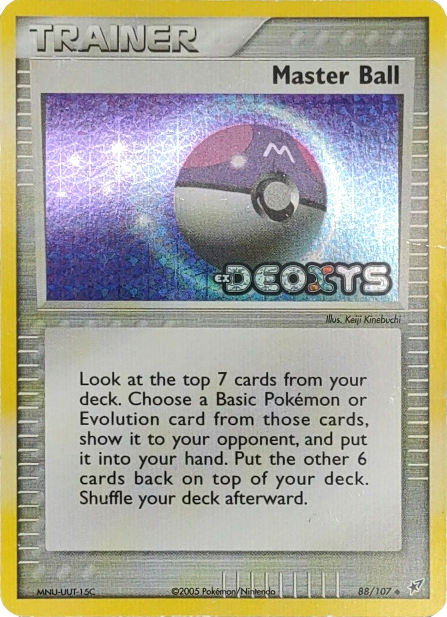 Master Ball (88/107) (Stamped) [EX: Deoxys] | Rock City Comics