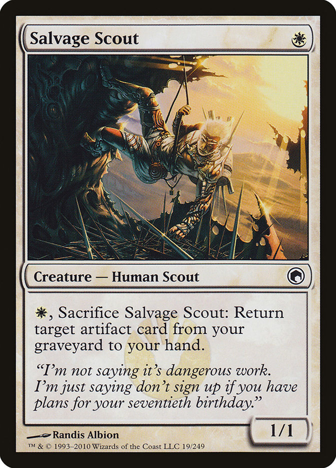 Salvage Scout [Scars of Mirrodin] | Rock City Comics