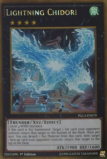 Lightning Chidori [PGL3-EN070] Gold Rare | Rock City Comics