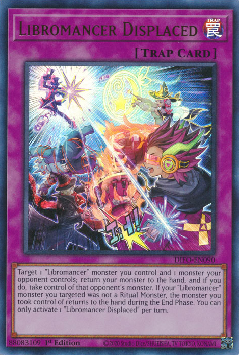 Libromancer Displaced [DIFO-EN090] Ultra Rare | Rock City Comics