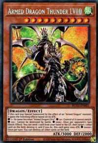 Armed Dragon Thunder LV10 [BLVO-EN001] Secret Rare | Rock City Comics