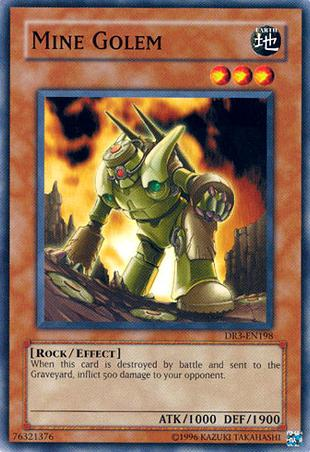 Mine Golem [DR3-EN198] Common | Rock City Comics