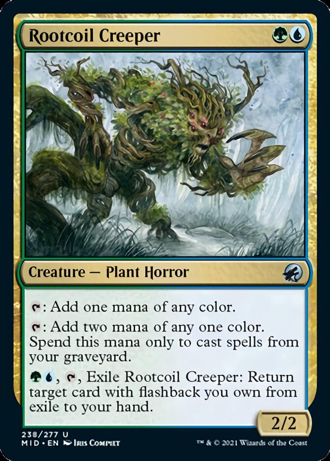 Rootcoil Creeper [Innistrad: Midnight Hunt] | Rock City Comics